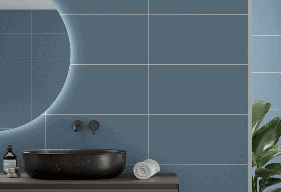 Fibo Dusty Blue Modular-Dekor